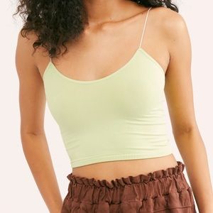 - 🆕 FREE PEOPLE SKINNY STRAP BRAMI - ROYAL FERN